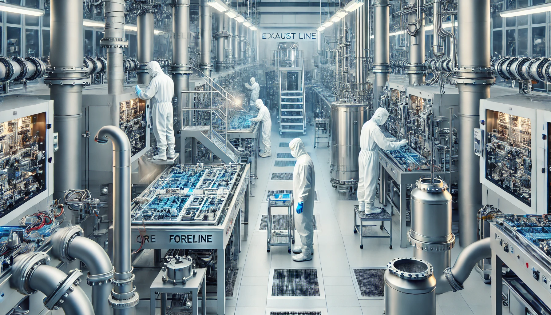 Enhancing Semiconductor Manufacturing with High-Quality Foreline & Exhaust Line Maintenance